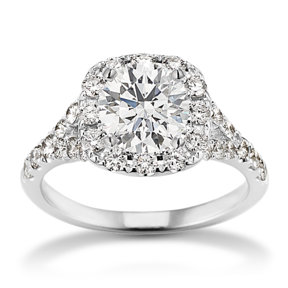 Contessa Halo Engagement Ring