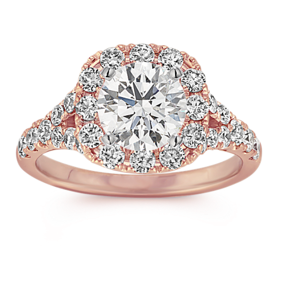 Contessa Halo Engagement Ring