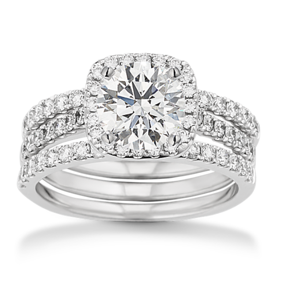 Radiance Double Band Wedding Set