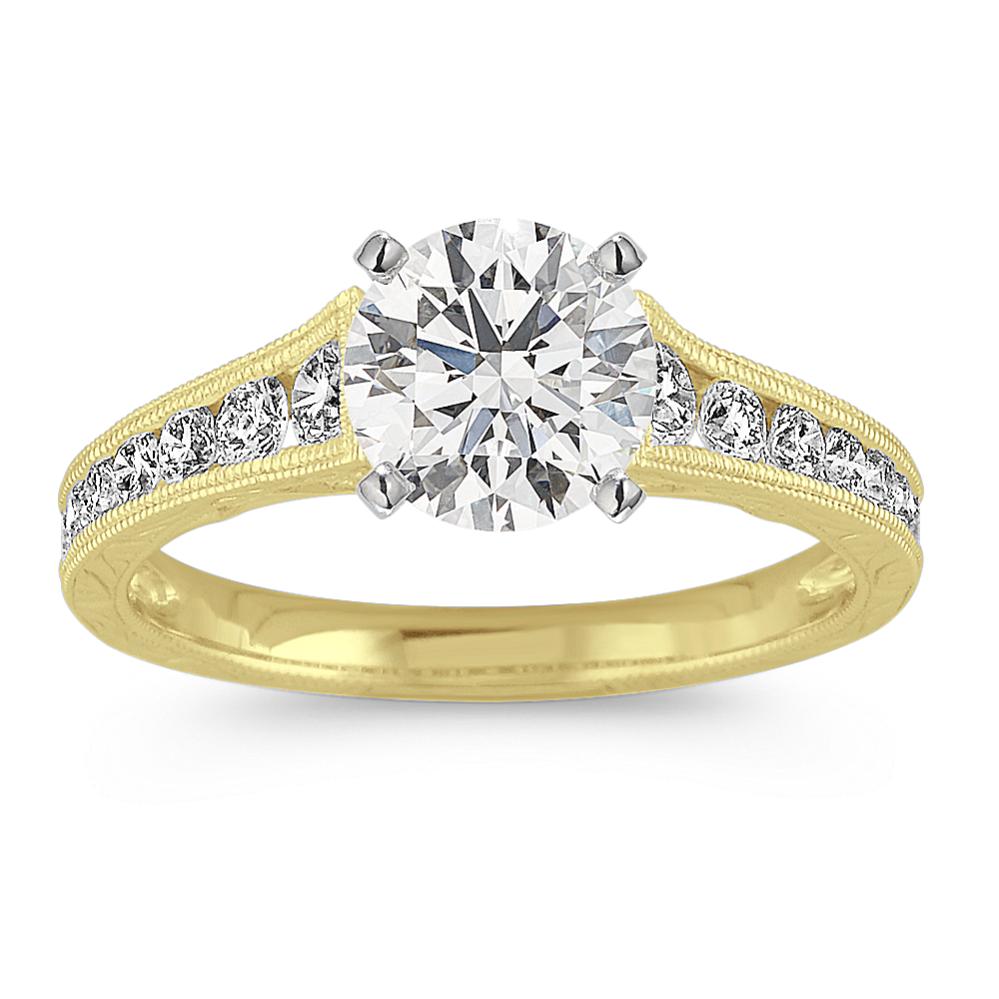Avalon Engagement Ring (0.45 tcw Diamond Accents)
