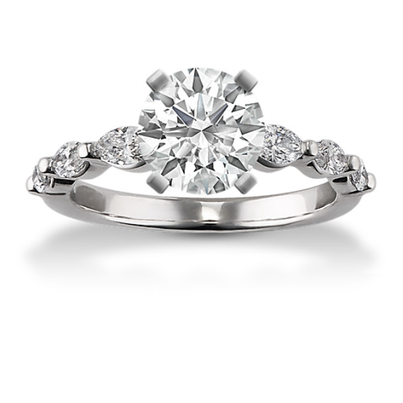 pave engagement rings