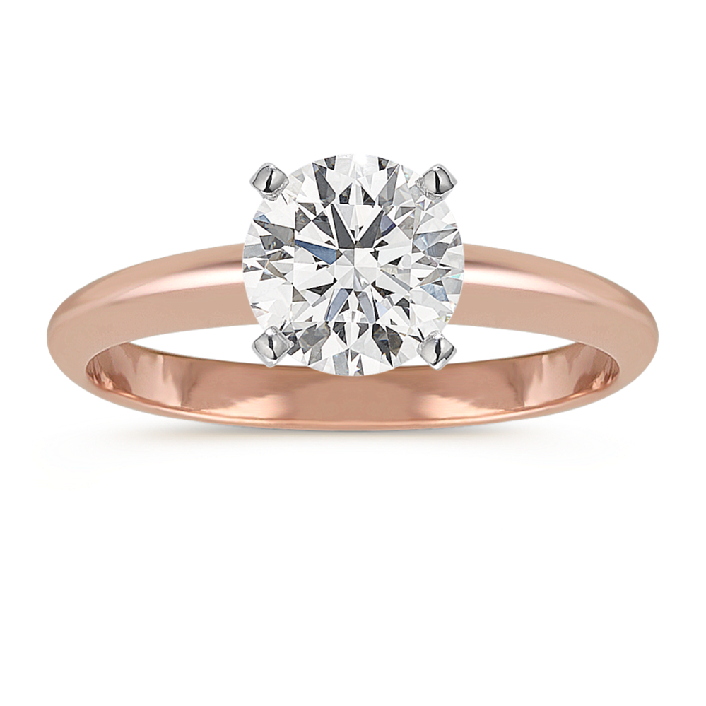 Classic Engagement Ring in 14k Rose Gold