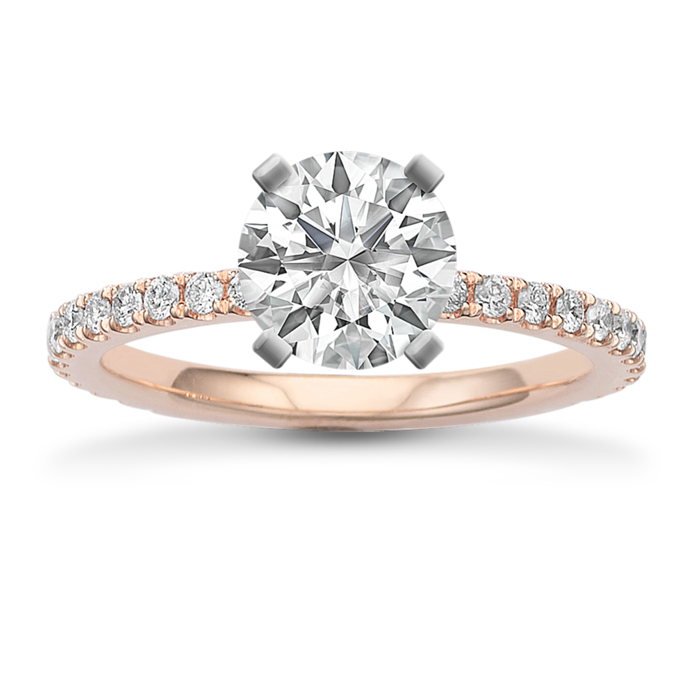 Darcy Pave Engagement Ring