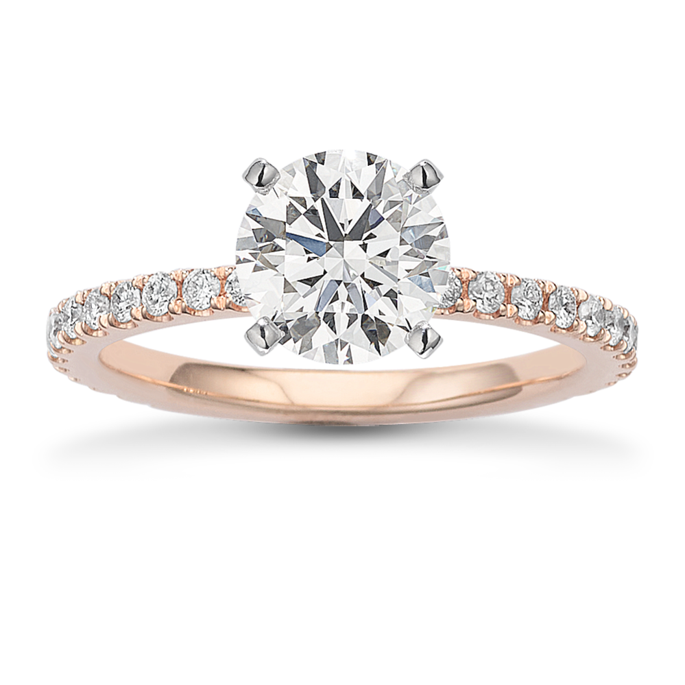 Darcy Diamond Pave Engagement Ring