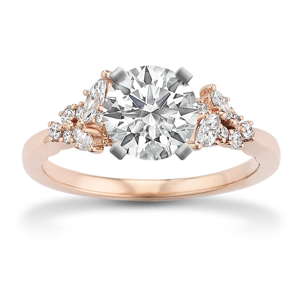 Meadow Cathedral Engagement Ring