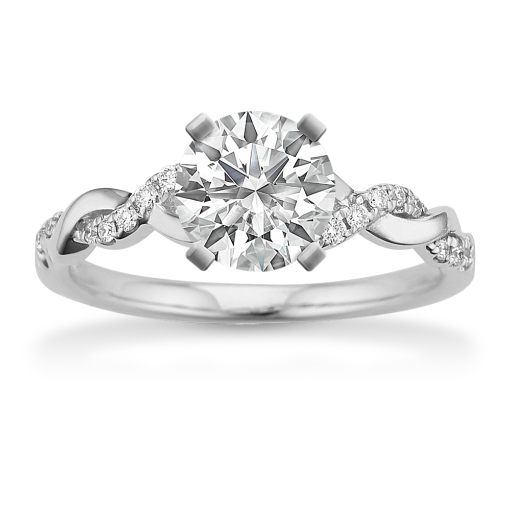 Engagement ring outlet infinity design