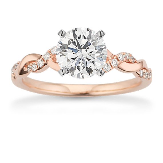 Infinity Engagement Ring 925 Sterling Silver Ladies Wedding Ring Set
