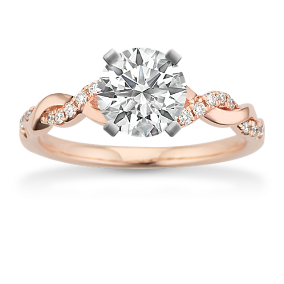 Willow Infinity Engagement Ring
