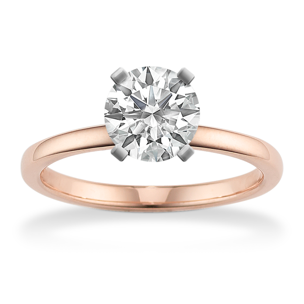 Timeless Solitaire Engagement Ring