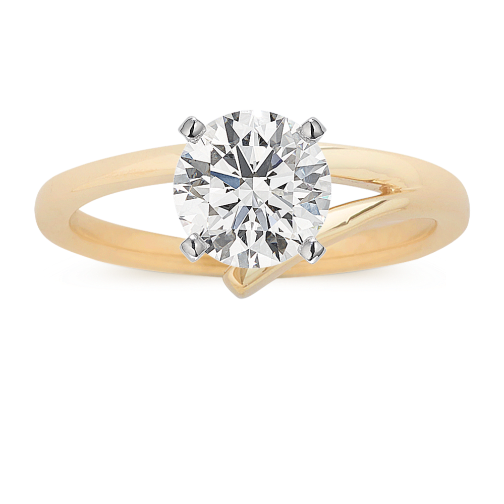 Split Ring in 14k Yellow Gold