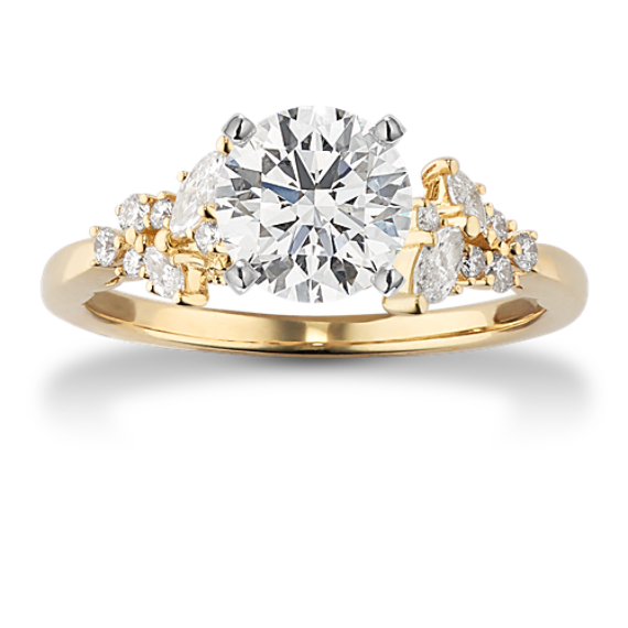 Meadow Cathedral Engagement Ring