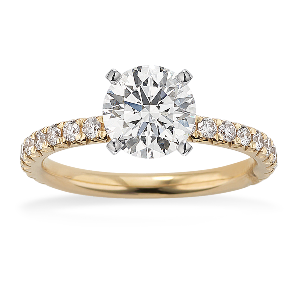 Chantal Engagement Ring (0.40 tcw Diamond Accents)