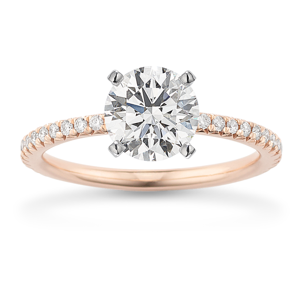 Chantal Engagement Ring (0.20 tcw Diamond Accents)