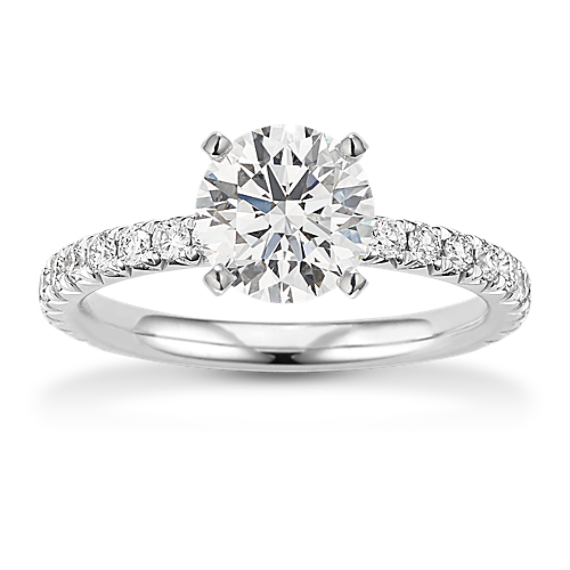 Chantal Engagement Ring (0.40 tcw Diamond Accents)
