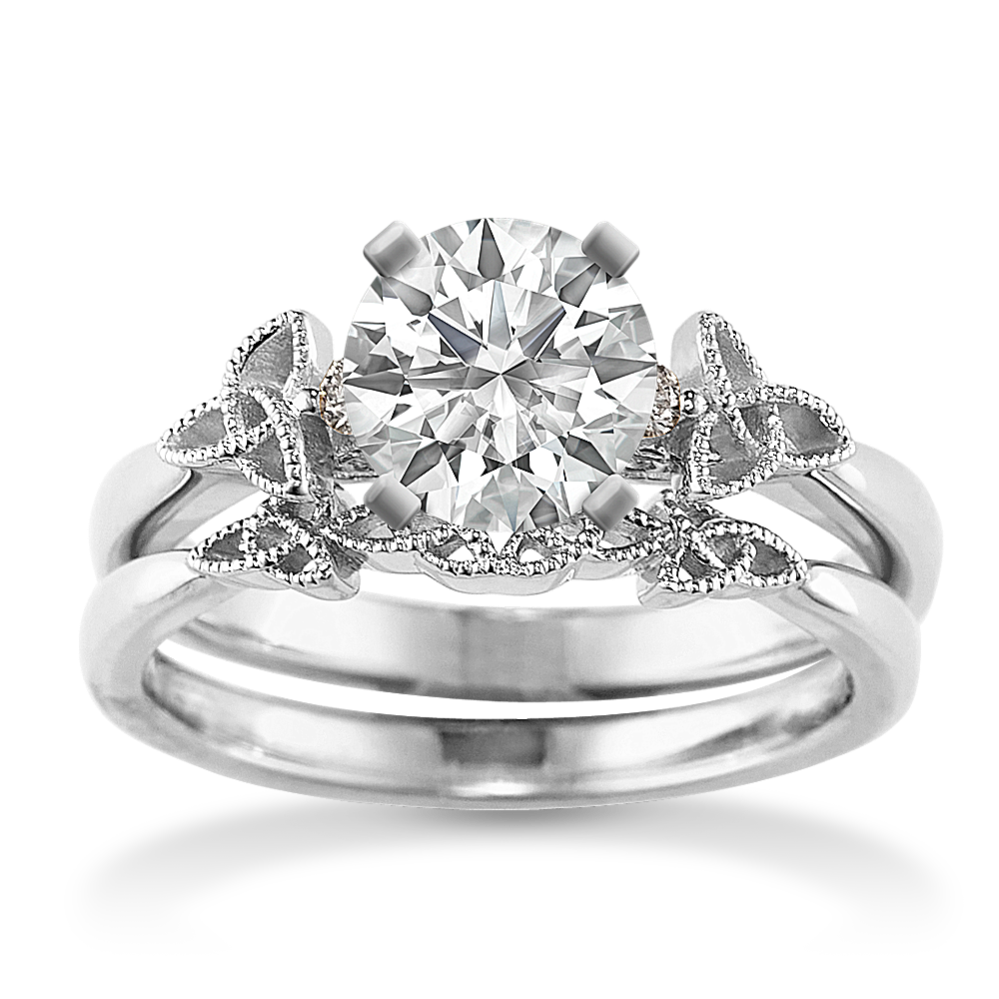 Trinity Knot Wedding Set Setting Price