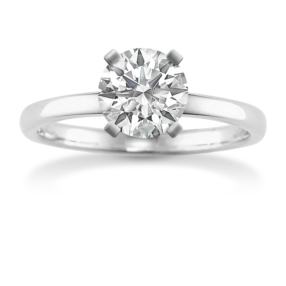 Timeless Solitaire Engagement Ring