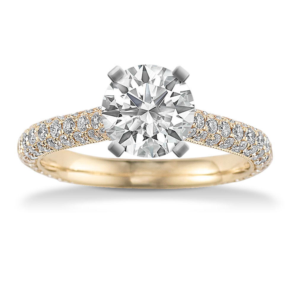 Cherie Cathedral Engagement Ring