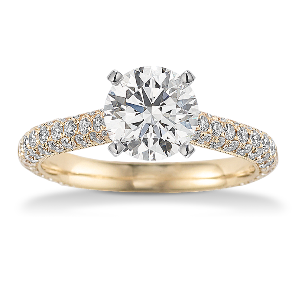 Cherie Cathedral Engagement Ring