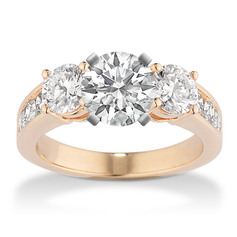 Three set discount engagement rings