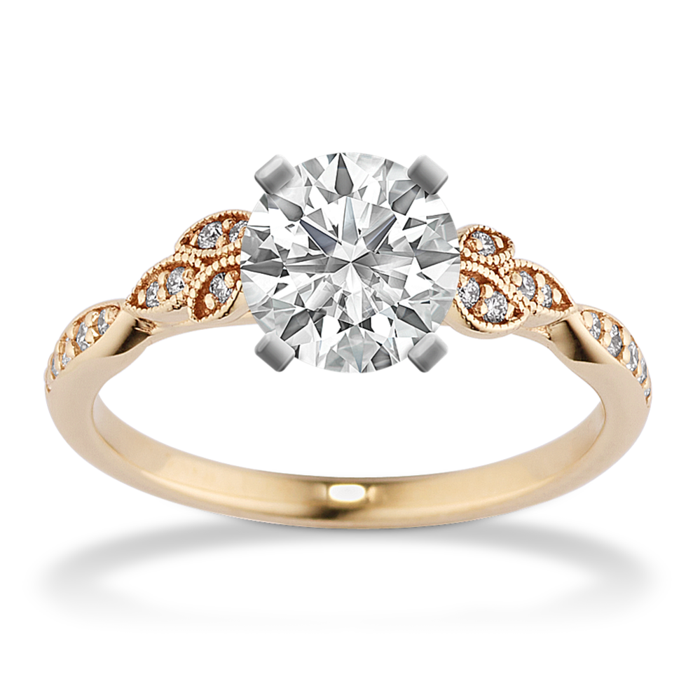Chloe Cathedral Engagement Ring Setting Price