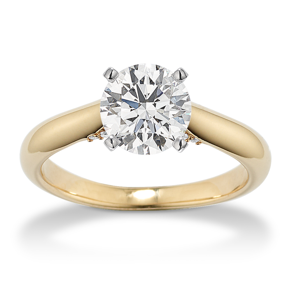 Glimmer Cathedral Engagement Ring
