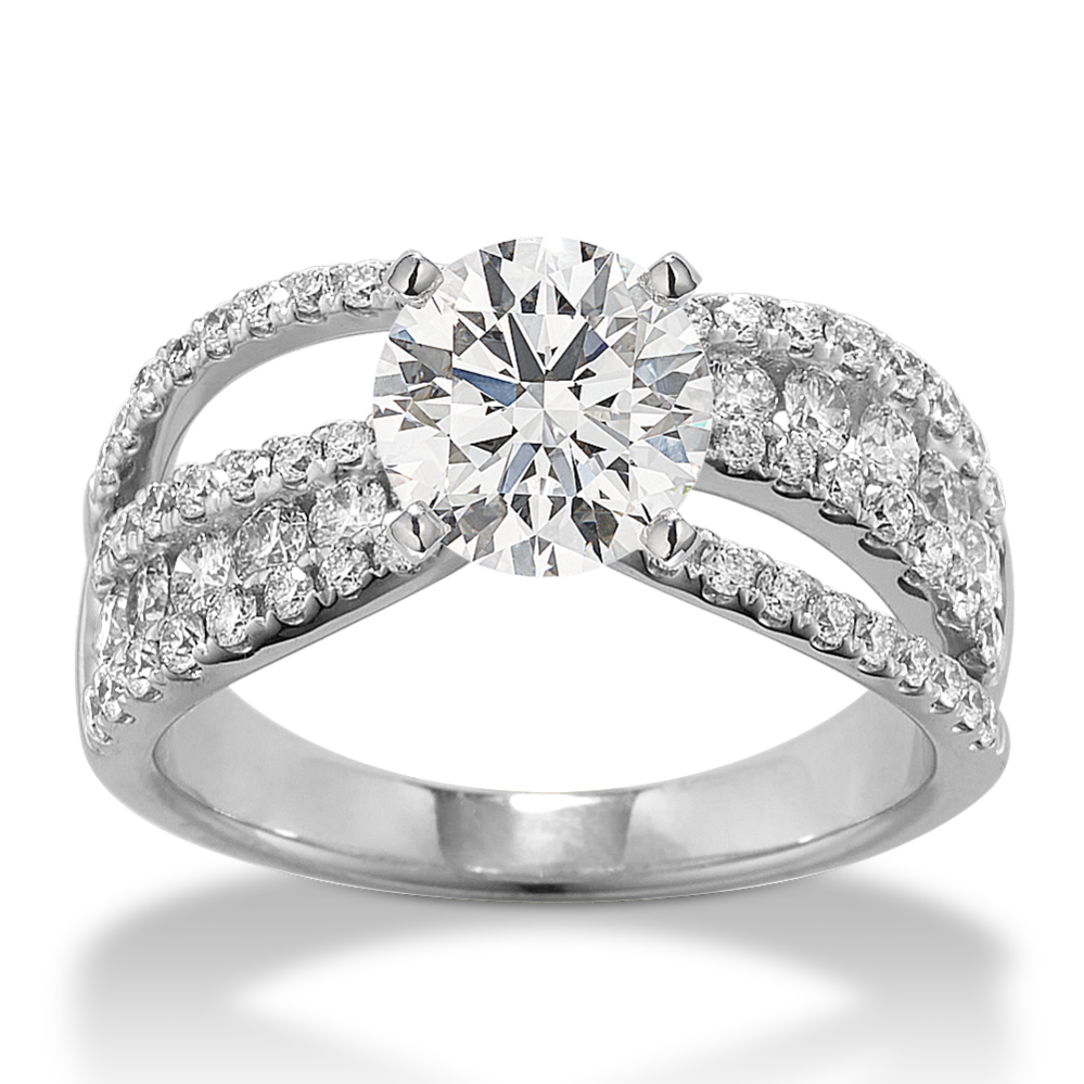 Odyssey Crossover Engagement Ring