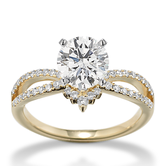 Mavis Contour Engagement Ring