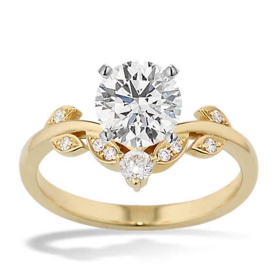 Acacia Contour Engagement Ring