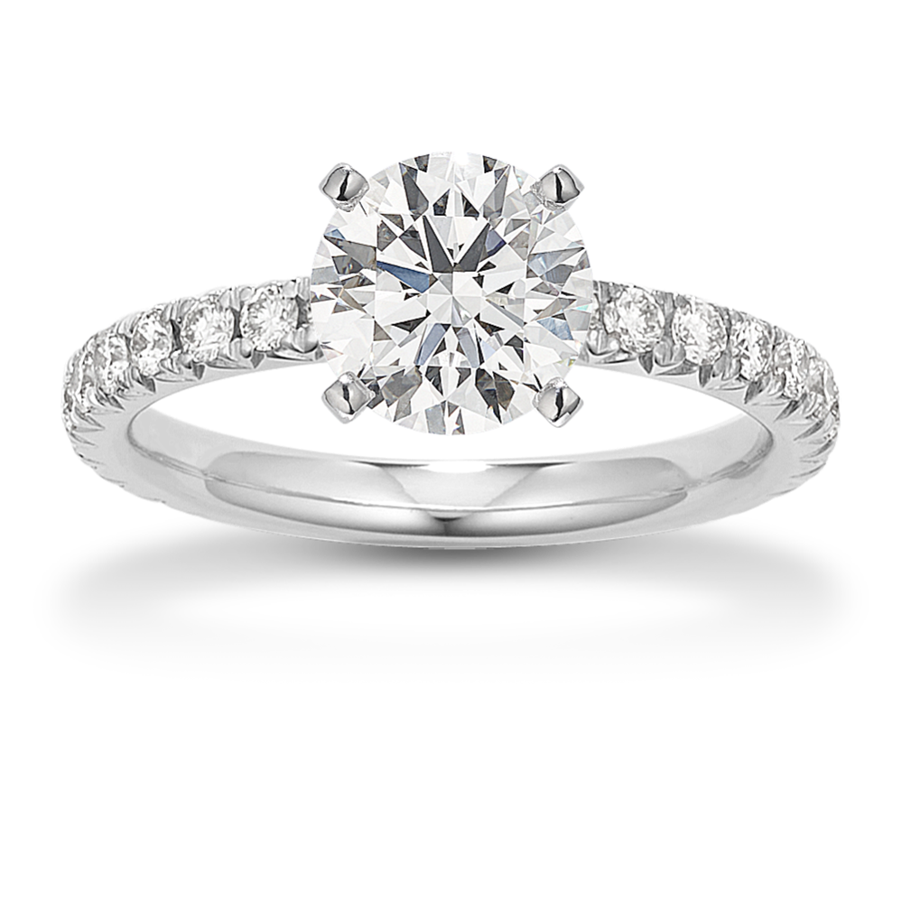 Chantal Engagement Ring (0.40 tcw Diamond Accents)