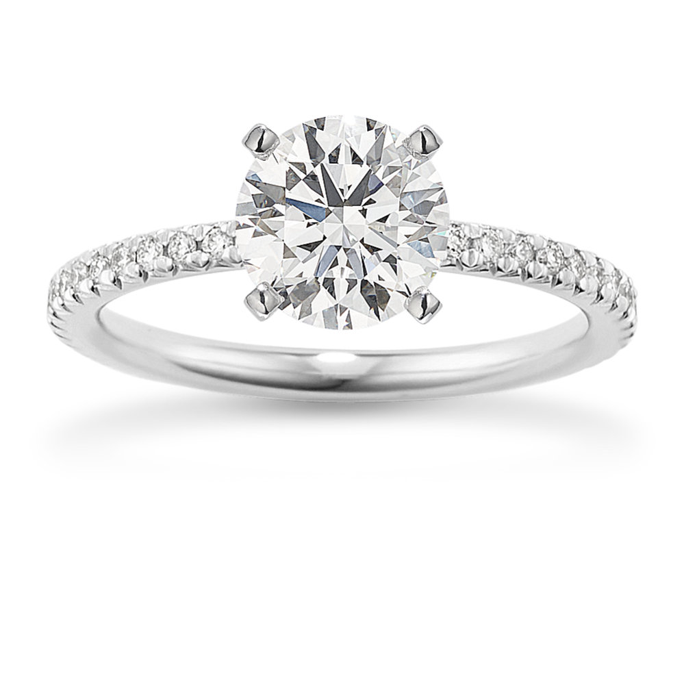 Chantal Engagement Ring (0.20 tcw Diamond Accents)