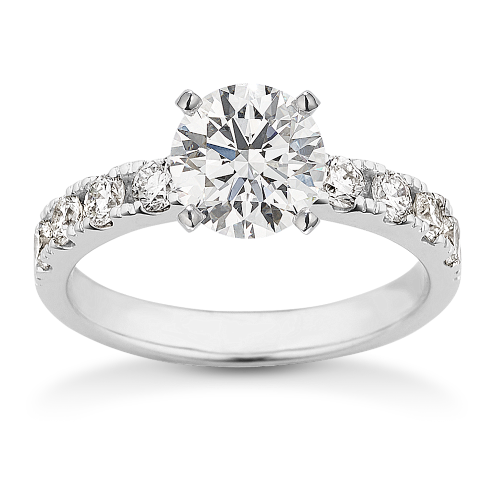 Spellbound Pave Engagement Ring