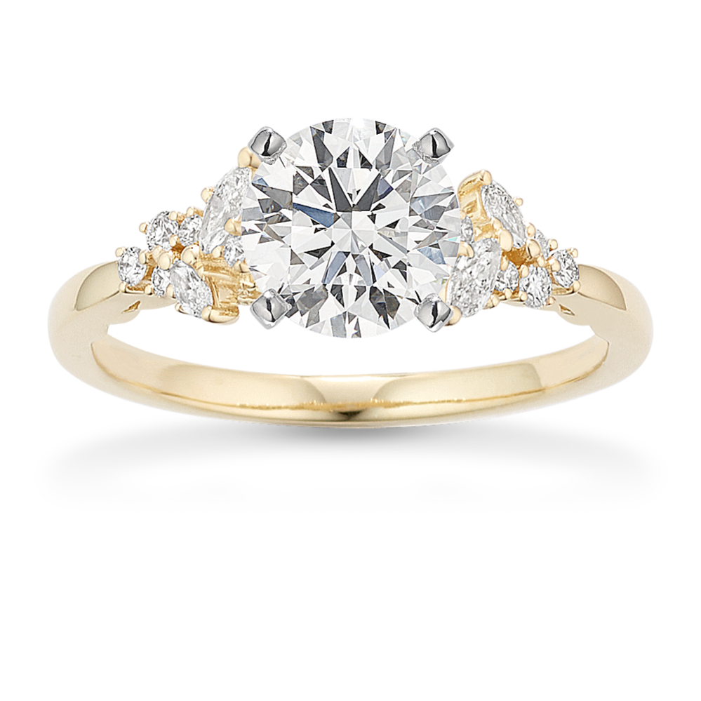 Meadow Cathedral Engagement Ring