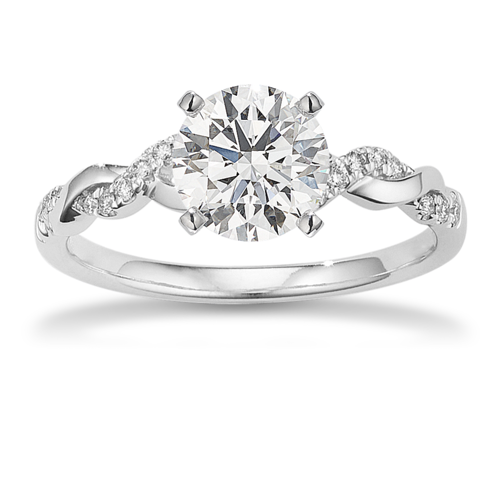 Willow Infinity Engagement Ring