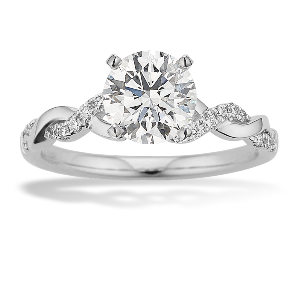 Willow Infinity Engagement Ring