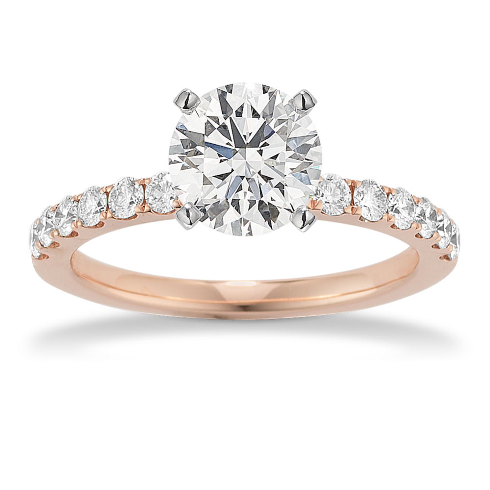 Diana Pave Engagement Ring