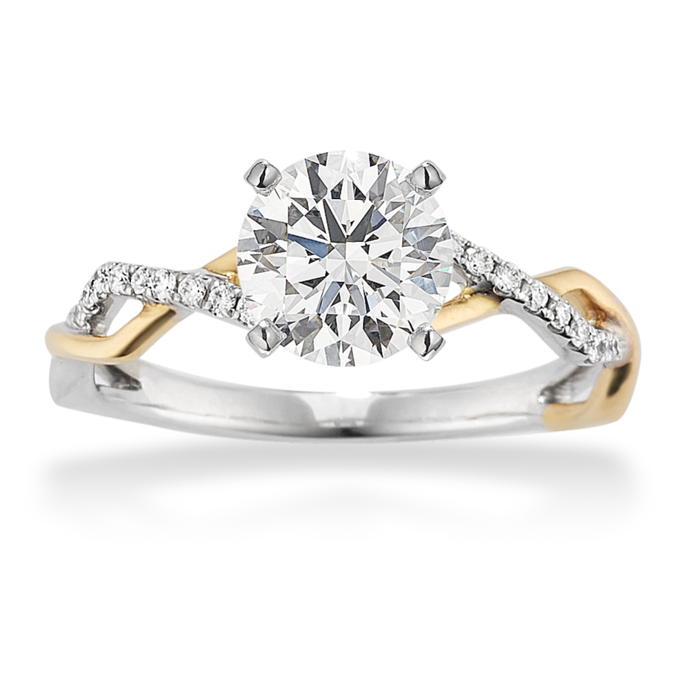 Geometric Infinity Engagement Ring