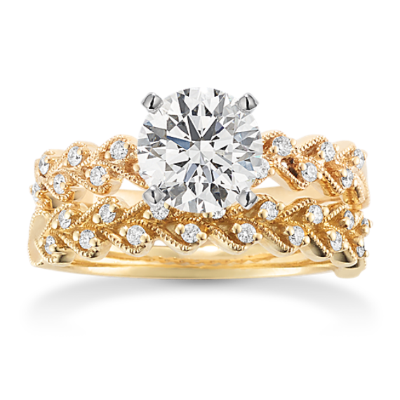 String-Of-Hearts Wedding Set