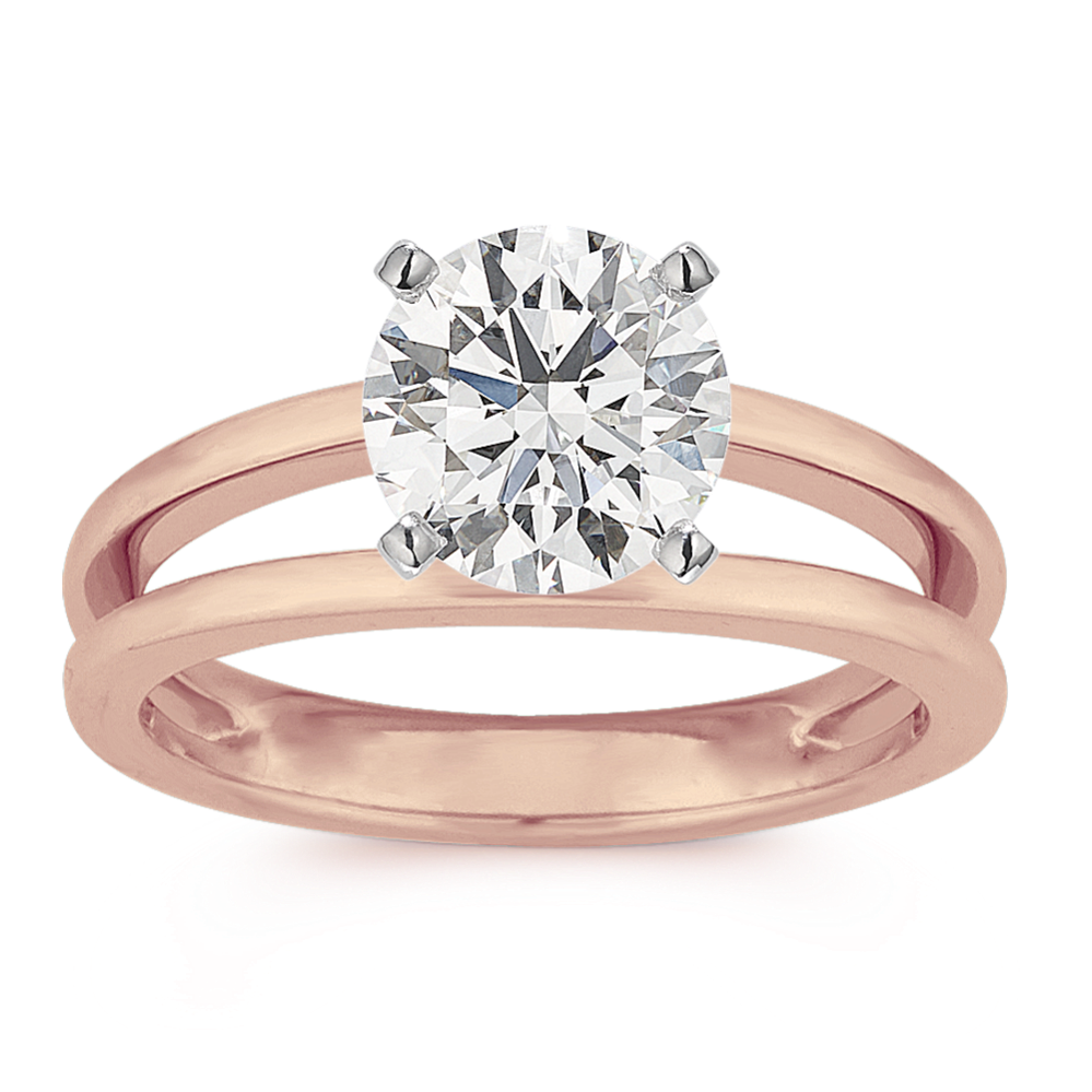 Classic Engagement Ring in 14k Rose Gold