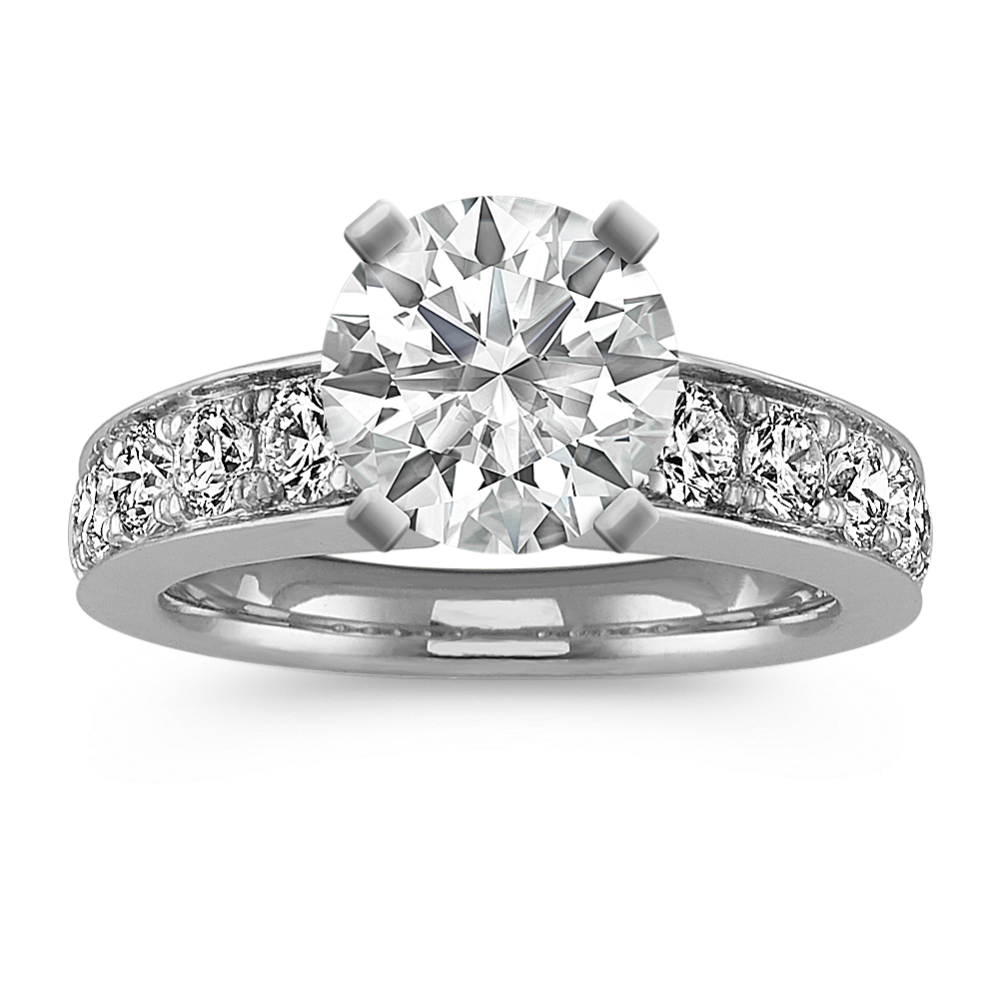 Alicia Engagement Ring in Platinum