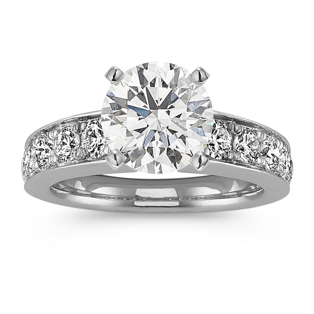 Alicia Engagement Ring in Platinum