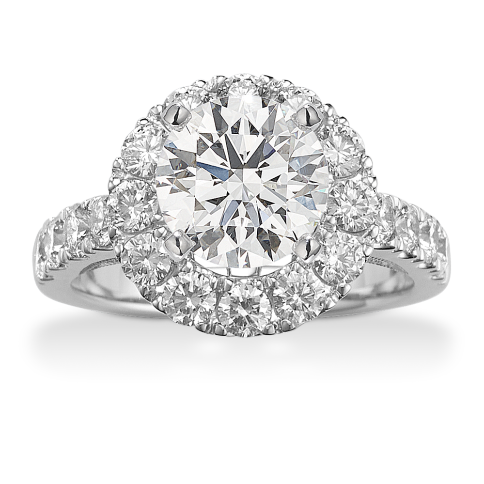Anthem Halo Engagement Ring (Round)