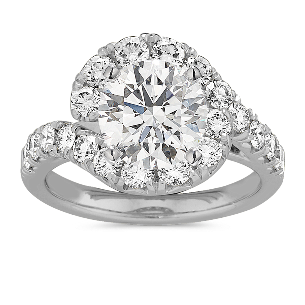 Symphony Halo Engagement Ring