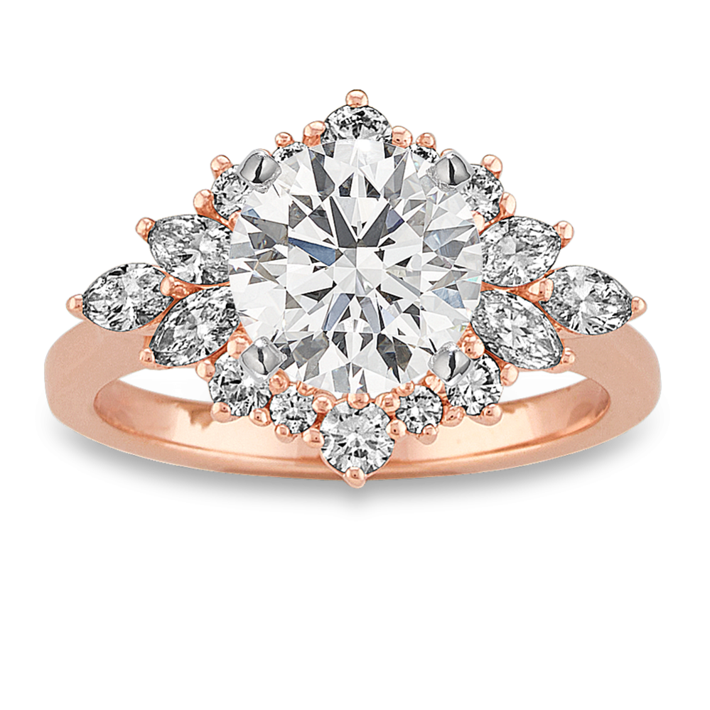 Captivate Halo Engagement Ring