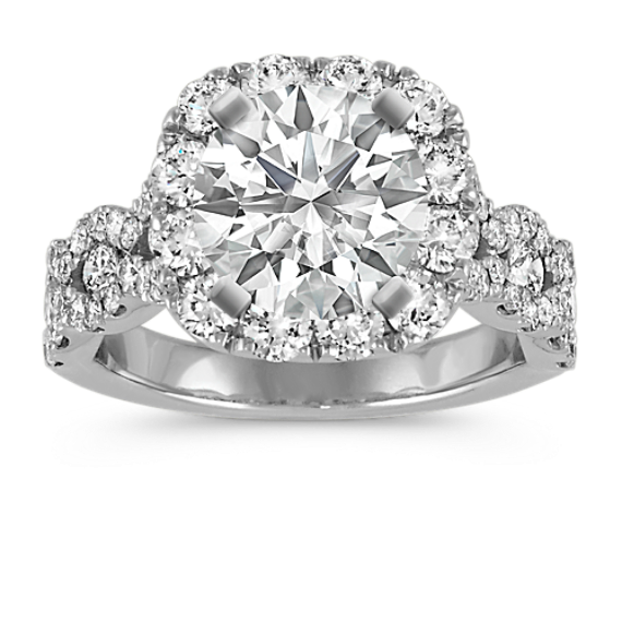 Phoebe Halo Engagement Ring