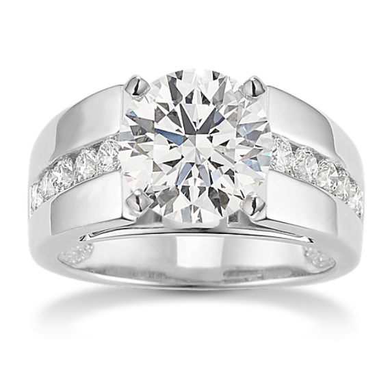Avonmore Cathedral Engagement Ring in Platinum