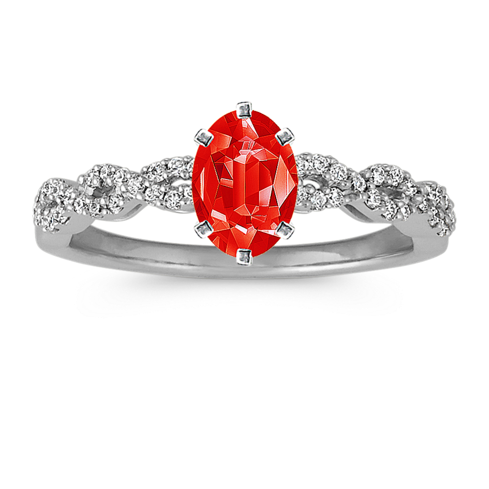 Kensington Infinity Engagement Ring