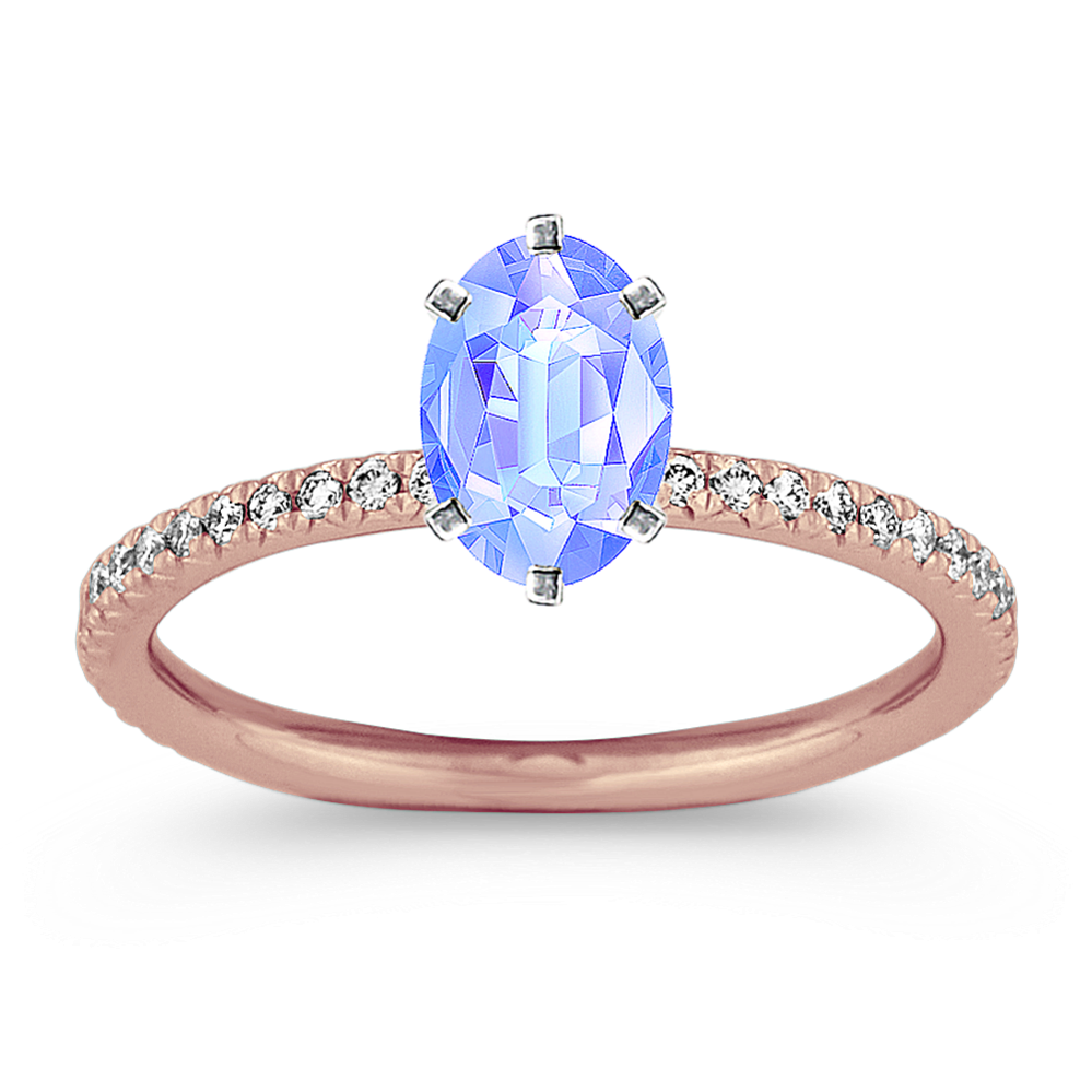 Chantal Engagement Ring (0.20 tcw Diamond Accents)