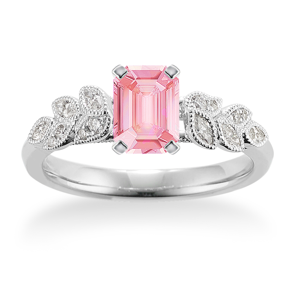 Orna Engagement Ring in Platinum