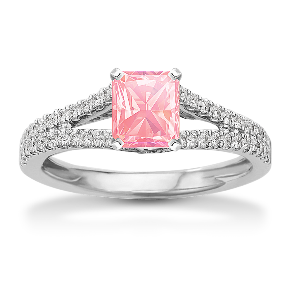 Claribel Split-Shank Engagement Ring