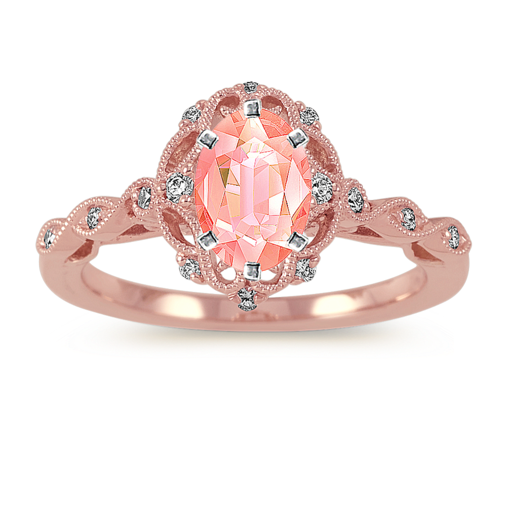 Perugia Halo Engagement Ring